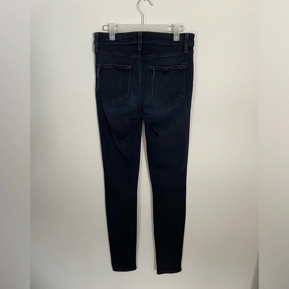 PAIGE Hoxton Ultra Skinny Jeans in Lana Dark Wash Denim - Picture 4 of 9